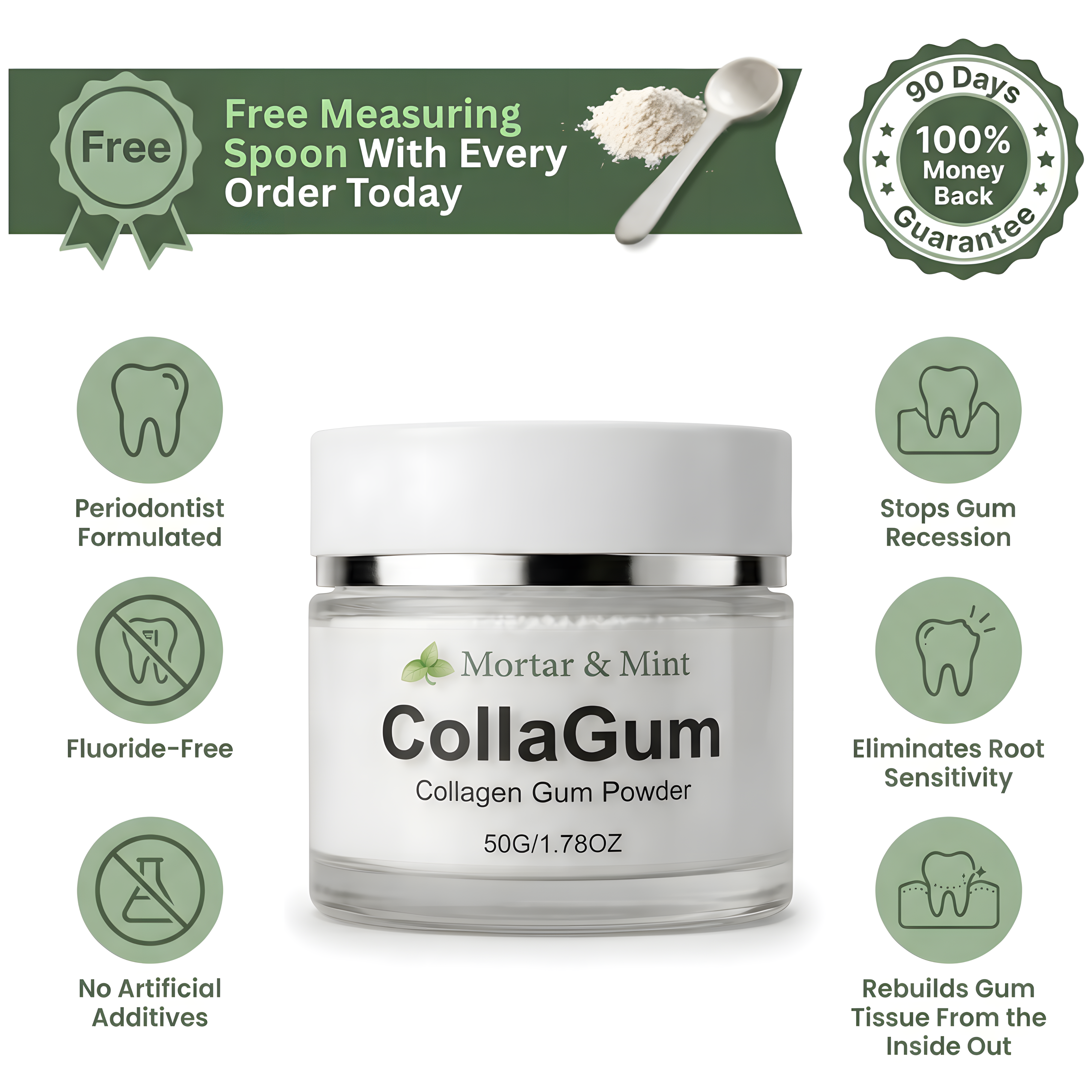 Stop Your Recession Before It's Too Late With Mortar & Mint™ Collagen