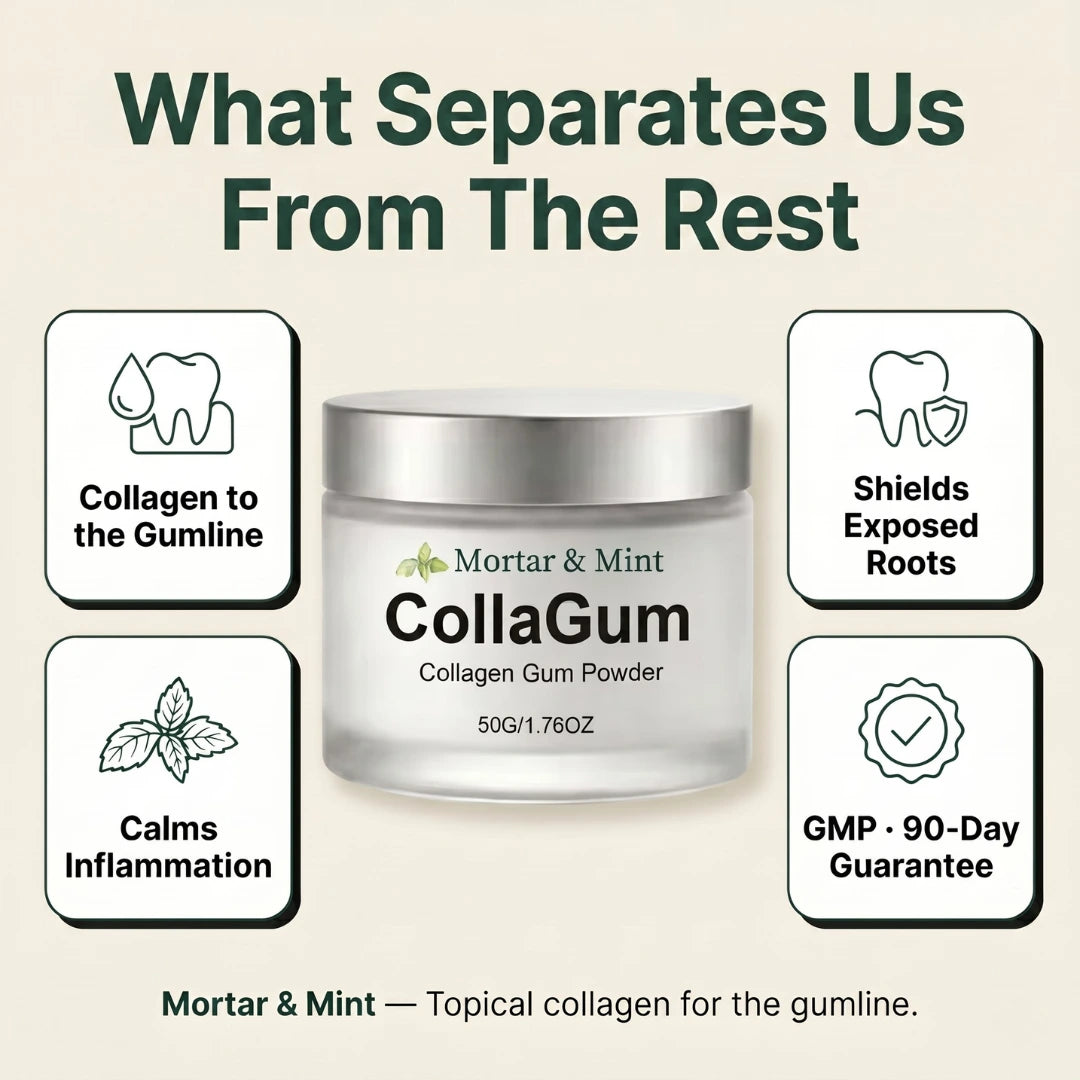 Stop Your Recession Before It's Too Late With Mortar & Mint™ Collagen